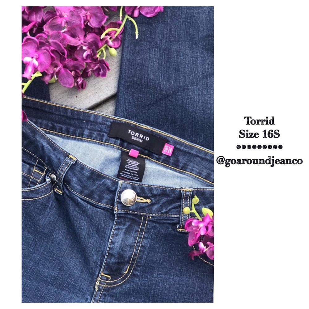 TORRID Denim Jeans Cut#: 415469 Size 16S